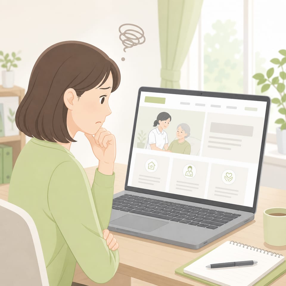 サイトが古い・弱いというお悩みのイメージ